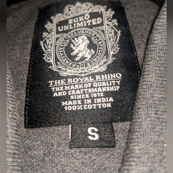 Ecko Unlimited Royal Rhino Polo 🩶 🖤 - Picture 4 of 4